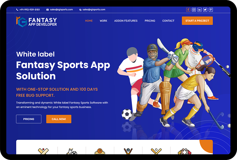 Fantasy Kabaddi App Development company - RG Infotech