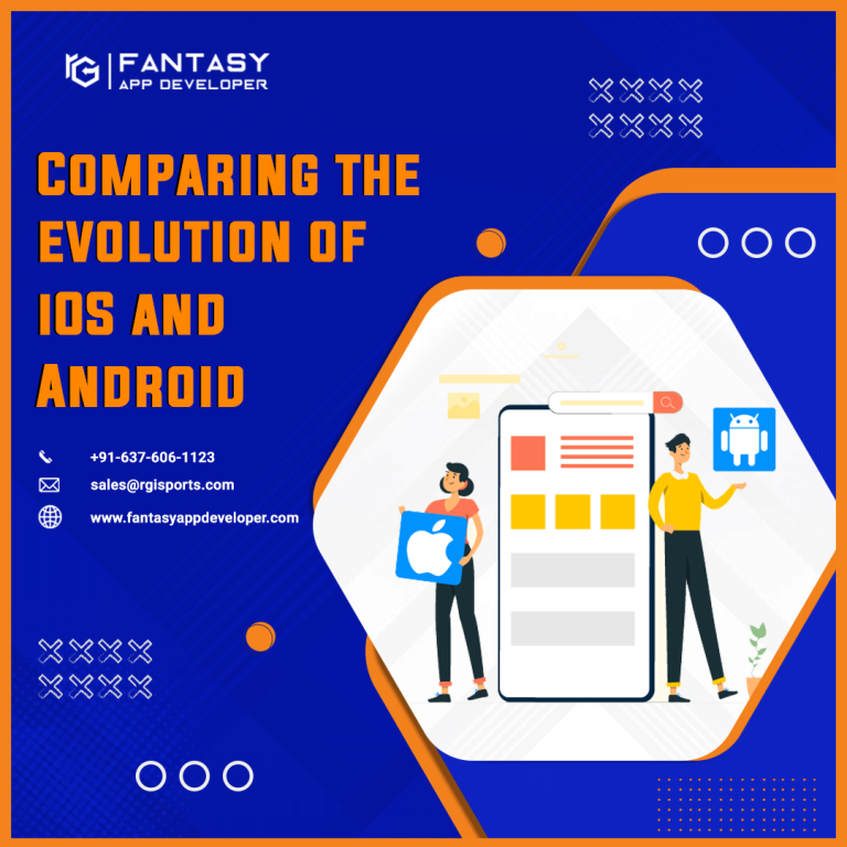 Comparing the evolution of iOS and Android