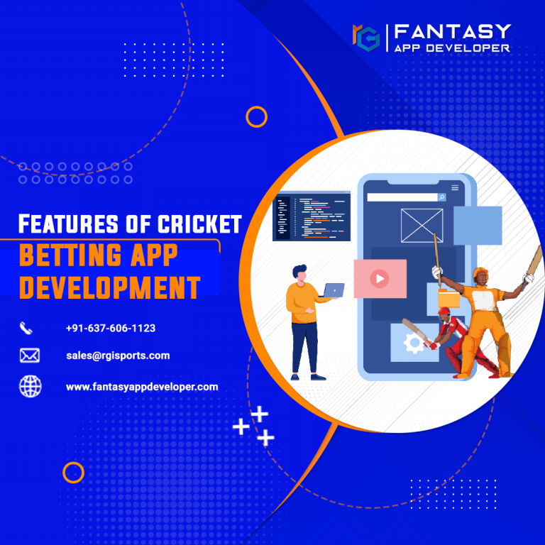 Features of cricket betting app development
