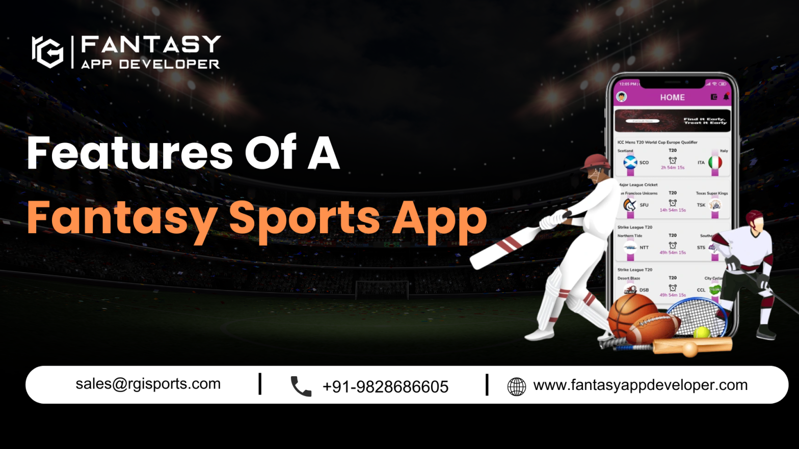 Features Of A Fantasy Sports App