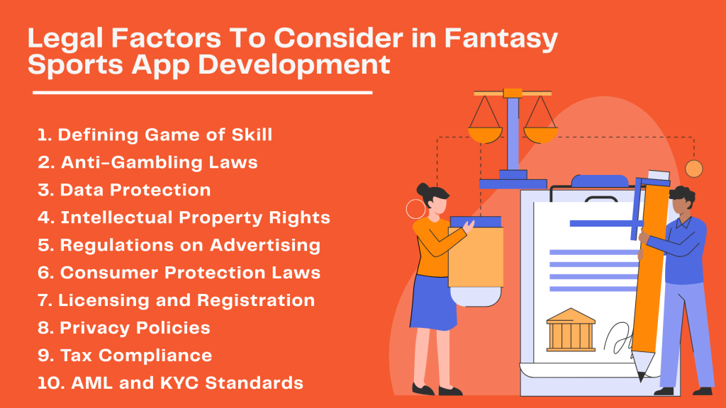 Legal Factors To Consider in Fantasy Sports App Development